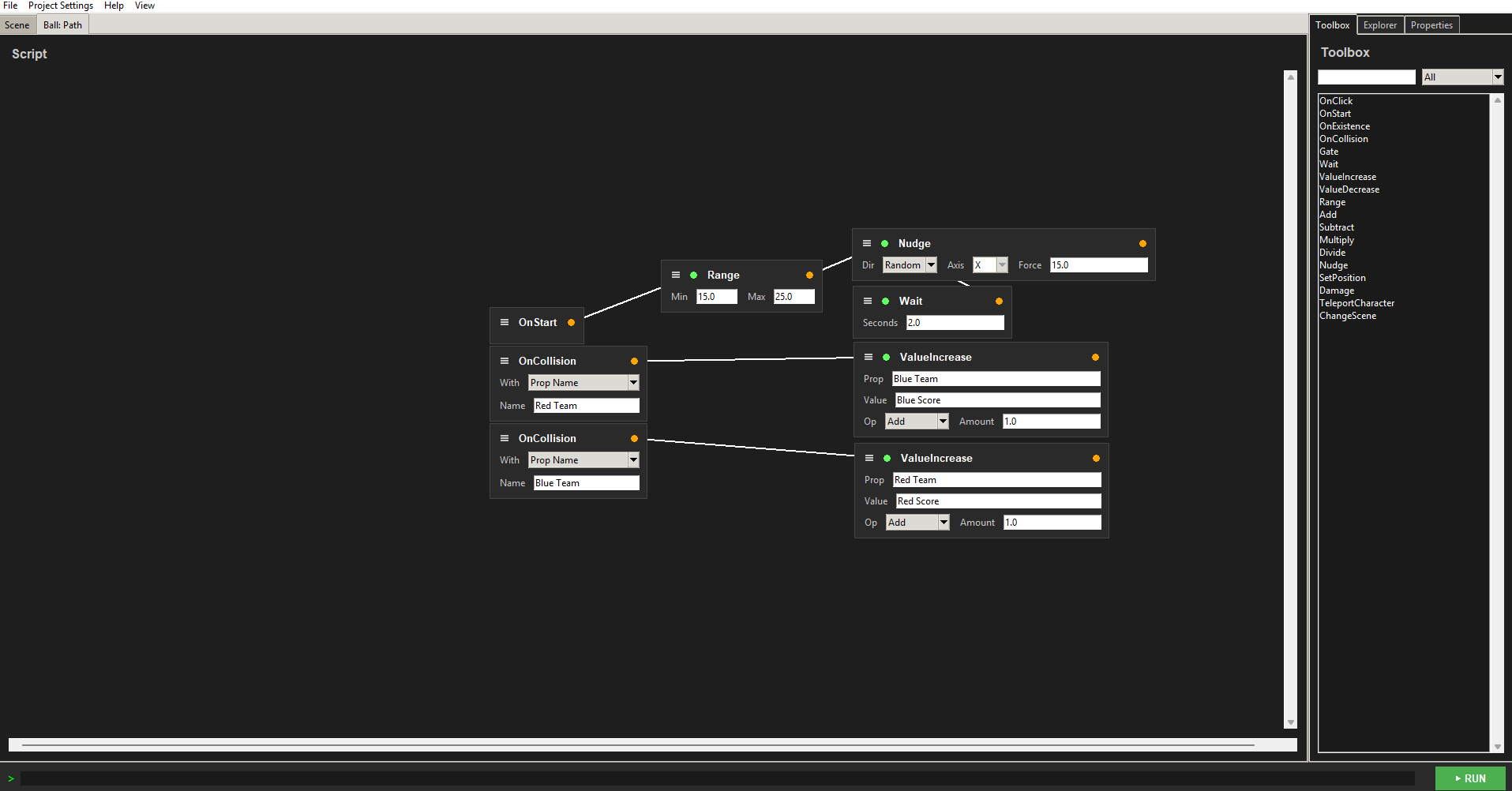 Engine scripting interface